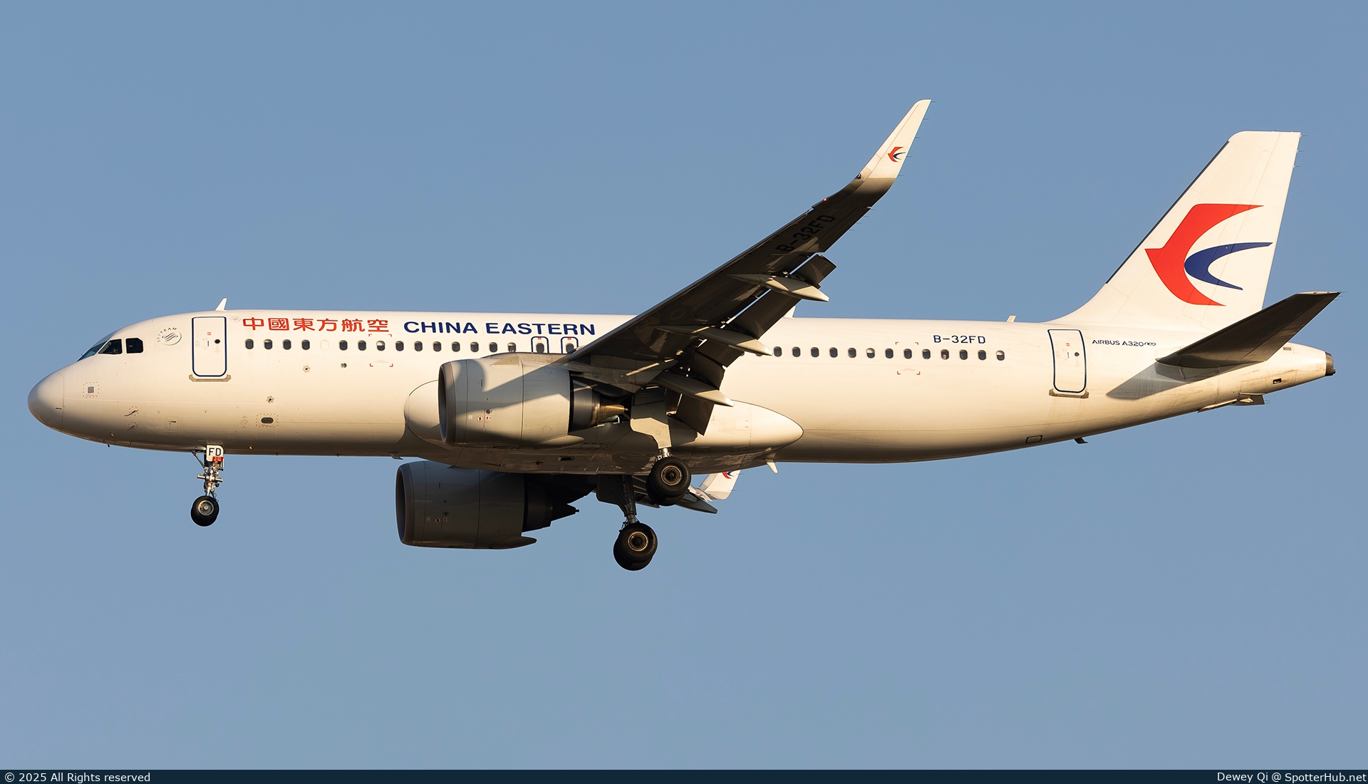 Photo of B-32FD - Airbus A320-251N operated by China Eastern Airlines