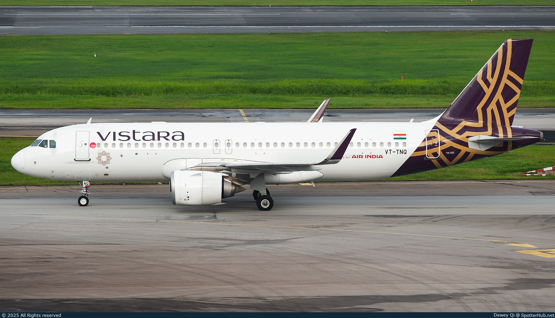 Photo of VT-TNQ - Airbus A320-251N operated by Air India