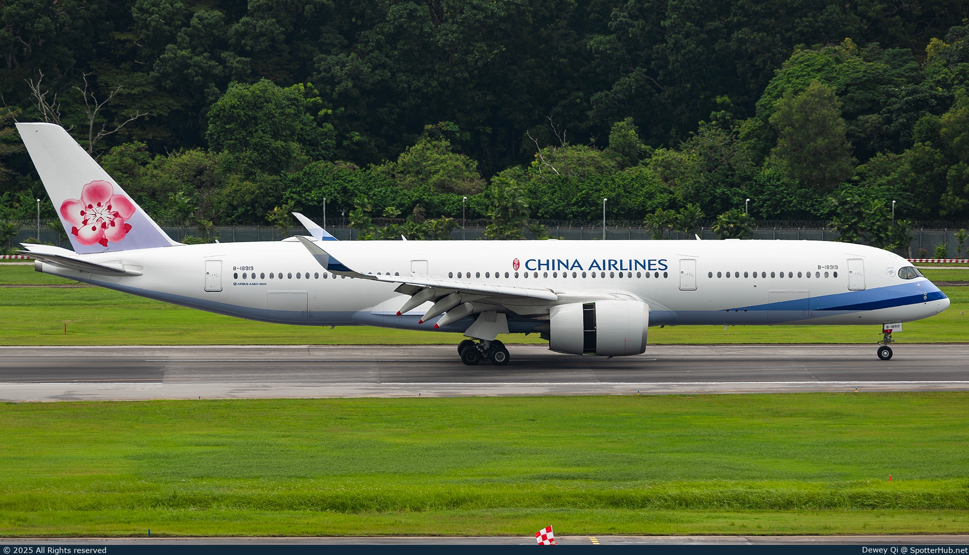 Photo of B-18919 - Airbus A350-941 operated by China Airlines