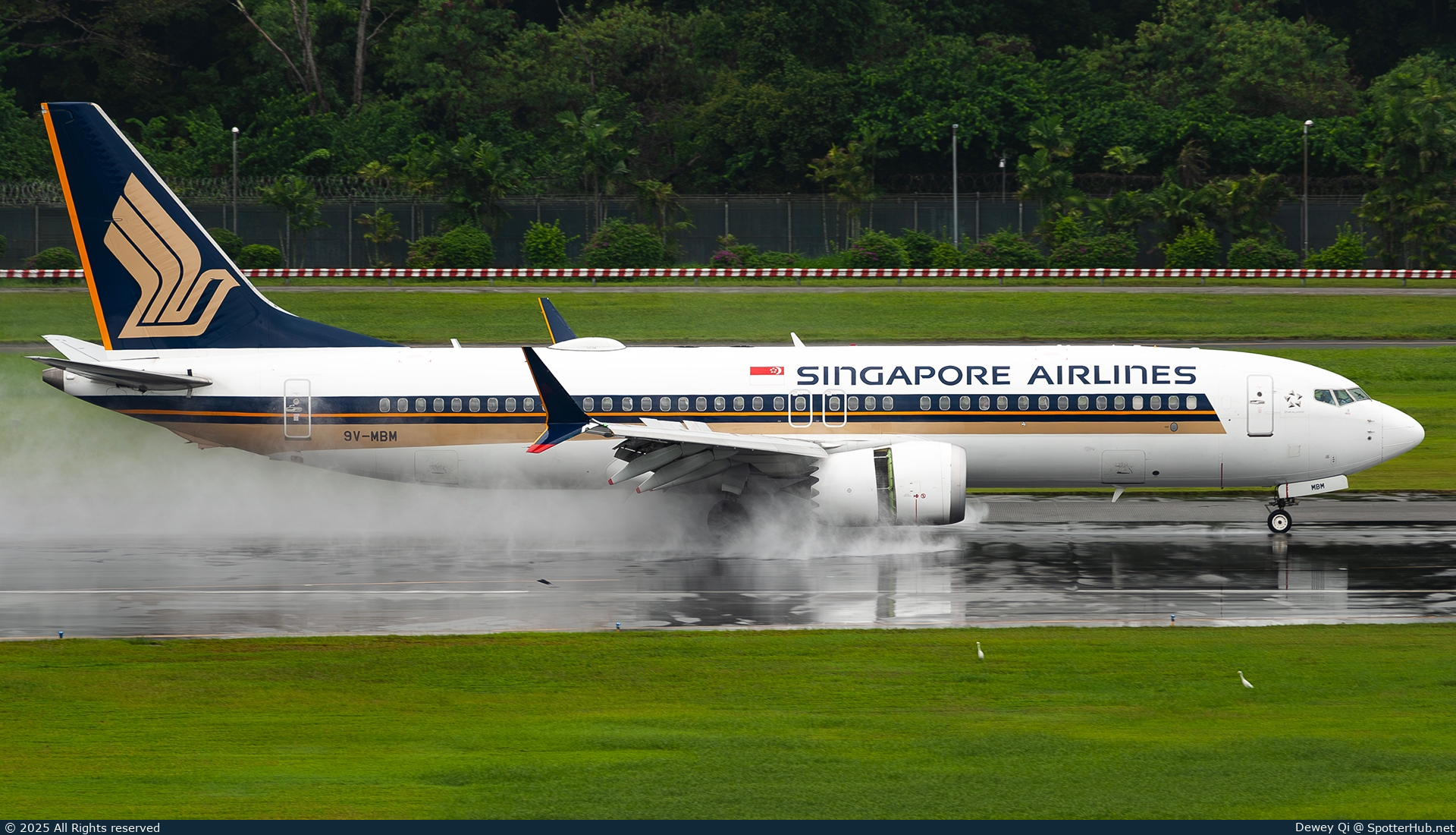 Photo of 9V-MBM - Boeing 737 MAX 8 operated by Singapore Airlines