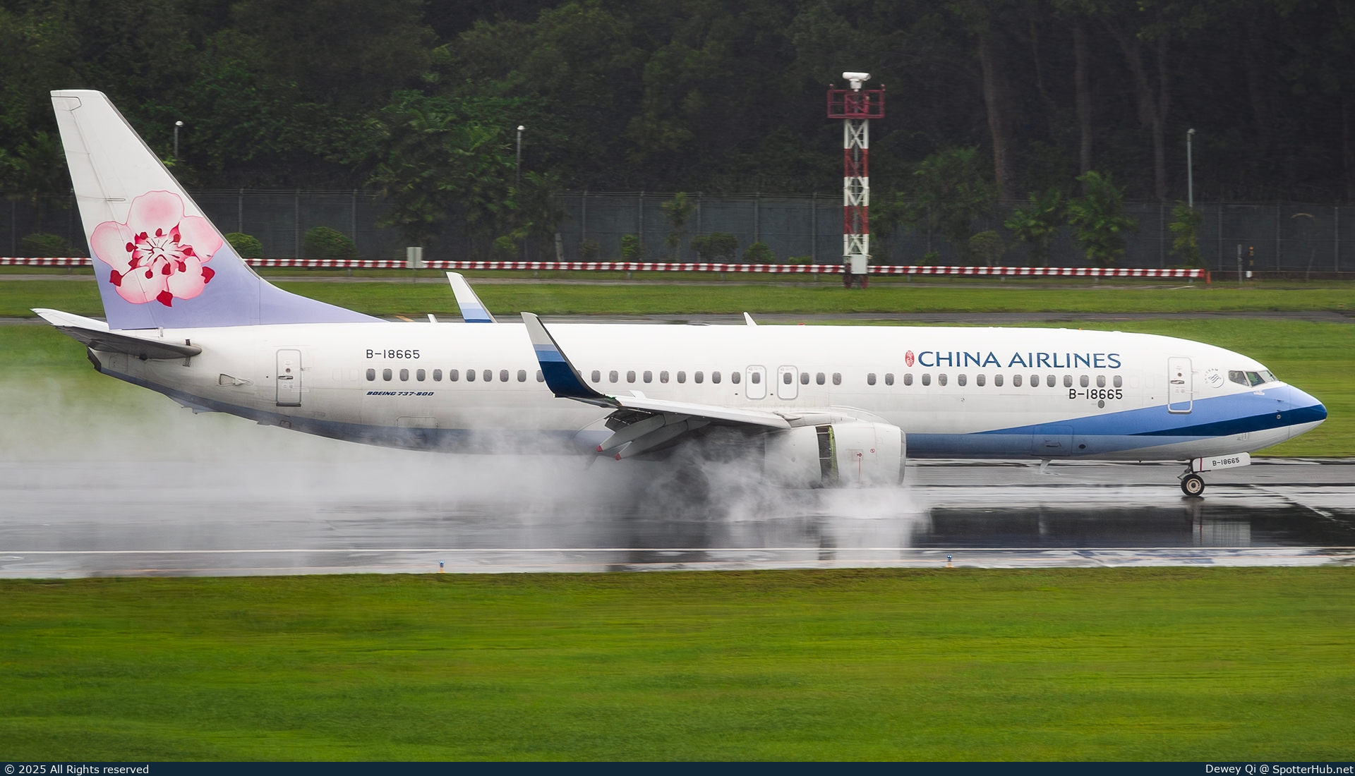 Photo of B-18665 - Boeing 737-8AL operated by China Airlines