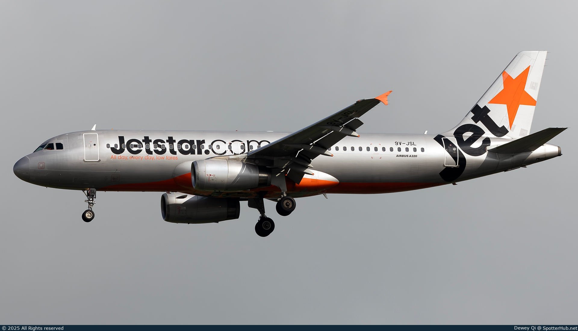 Photo of 9V-JSL - Airbus A320-232 operated by Jetstar Asia