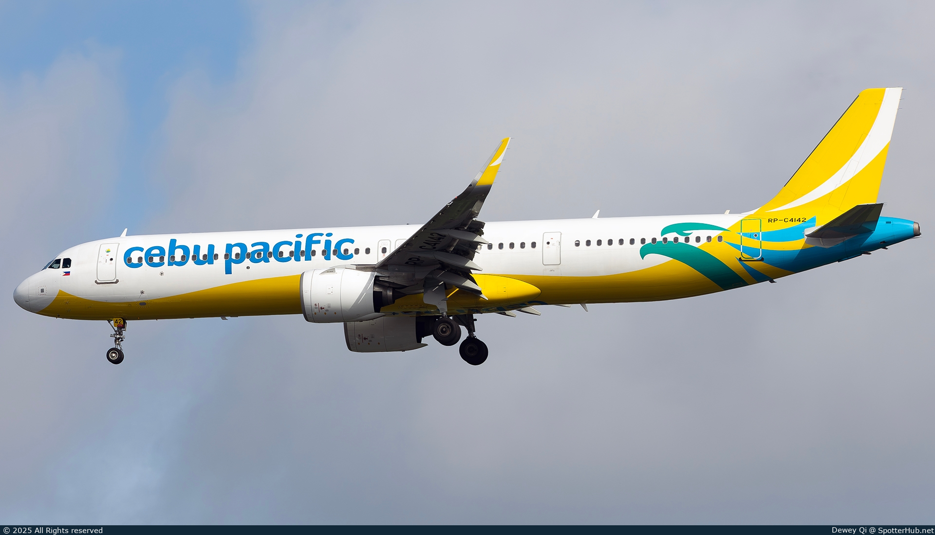 Photo of RP-C4142 - Airbus A321-271NX operated by Cebu Pacific