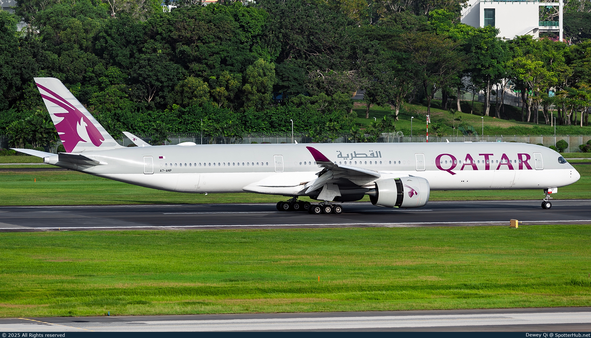 Photo of A7-ANP - Airbus A350-1041 operated by Qatar Airways