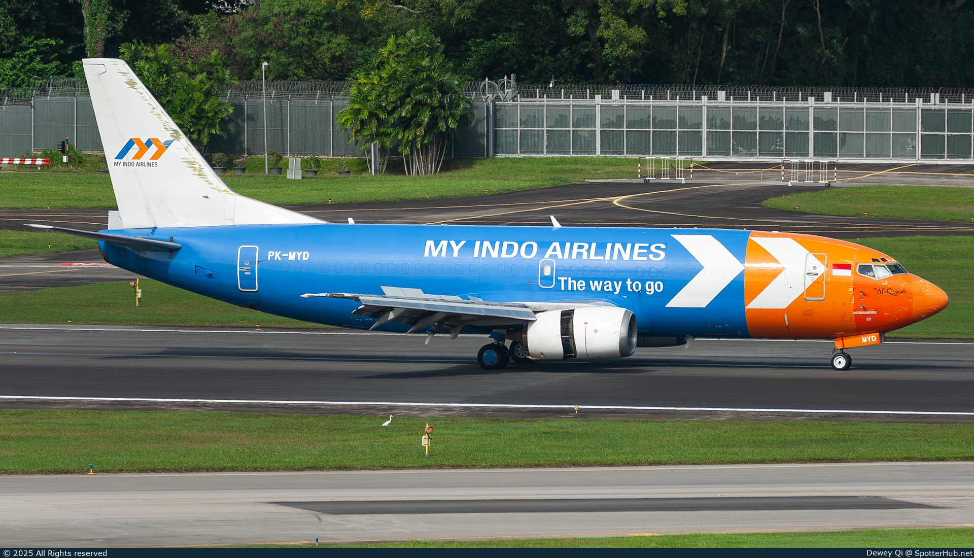 Photo of PK-MYD - Boeing 737-37K(SF) operated by My Indo Airlines