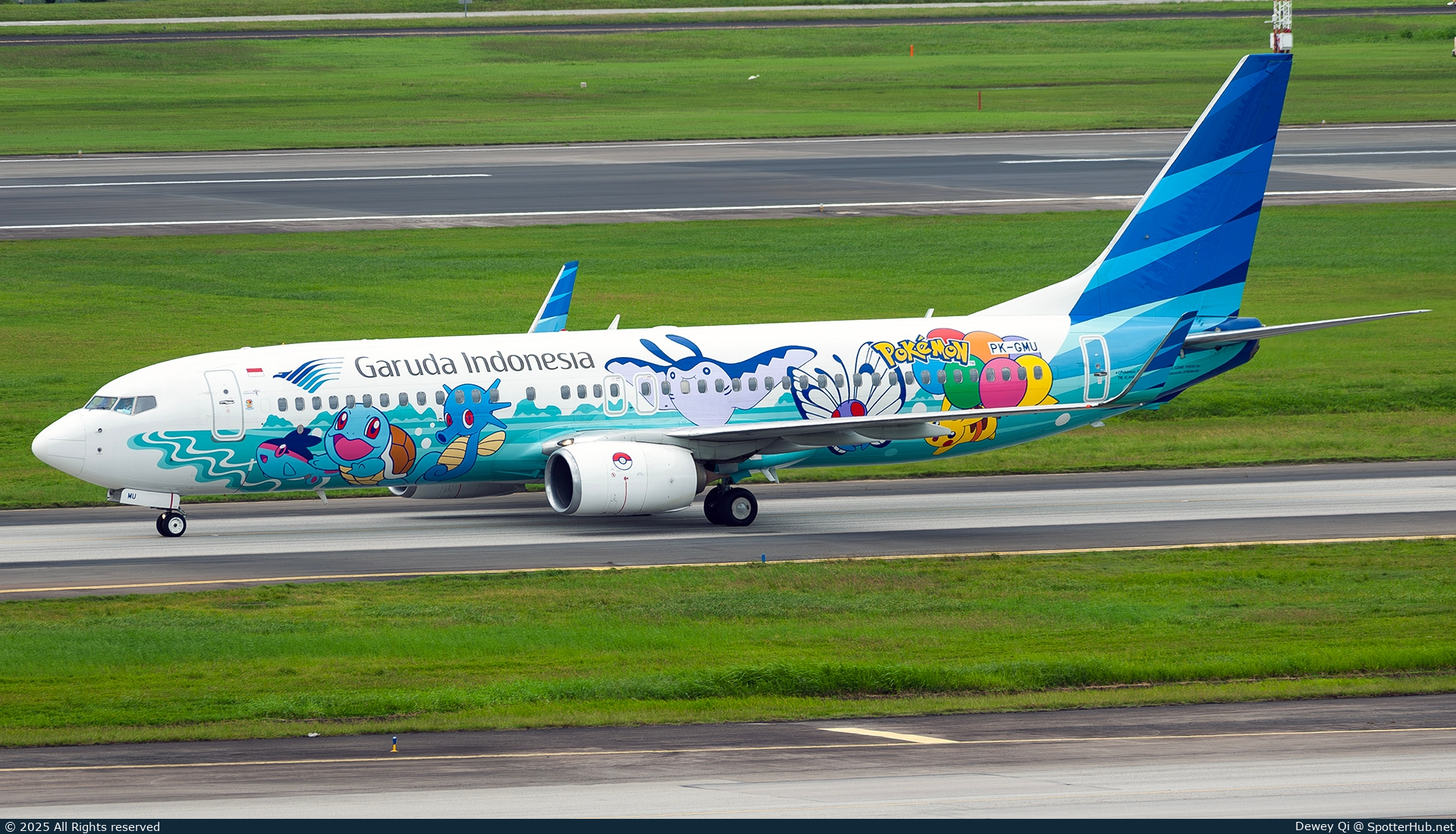 Photo of PK-GMU - Boeing 737-8U3 operated by Garuda Indonesia