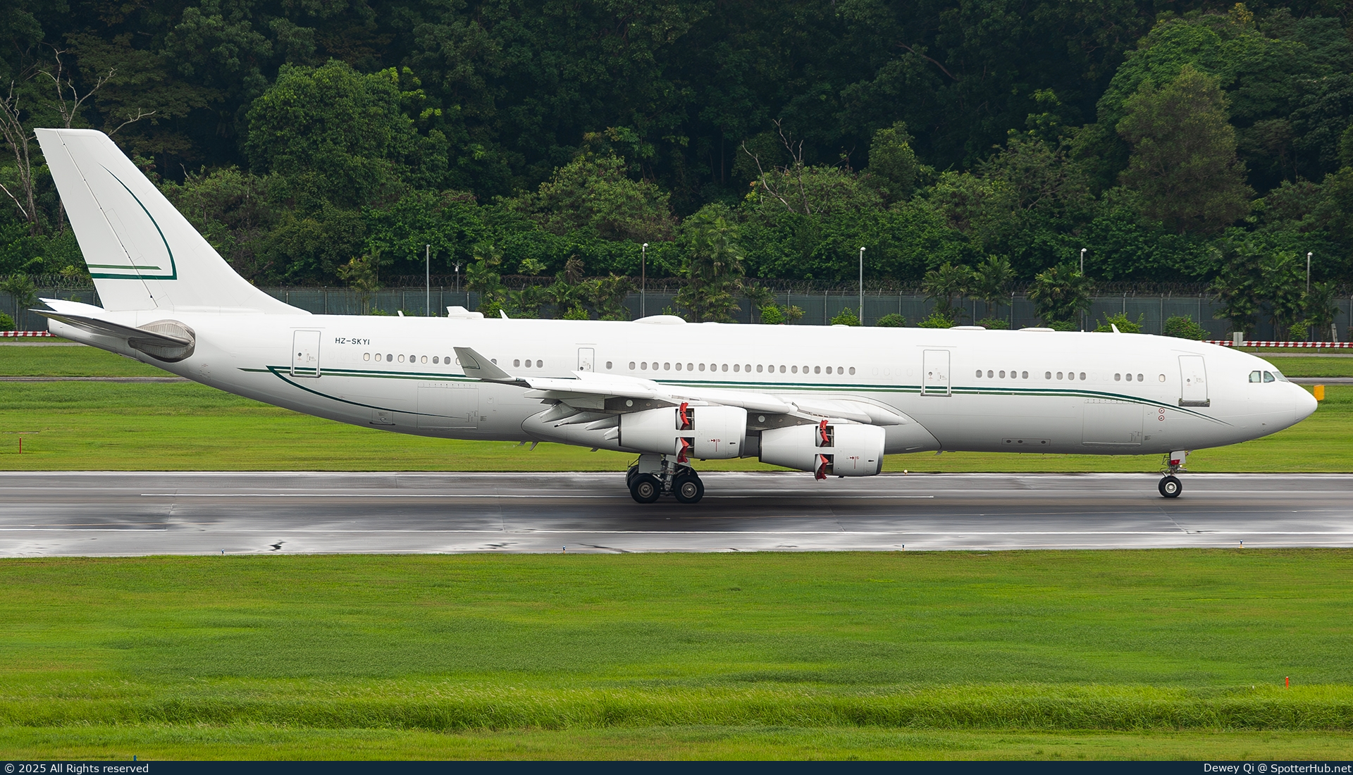Photo of HZ-SKY1 - Airbus A340-212 operated by Alpha Star Aviation Services