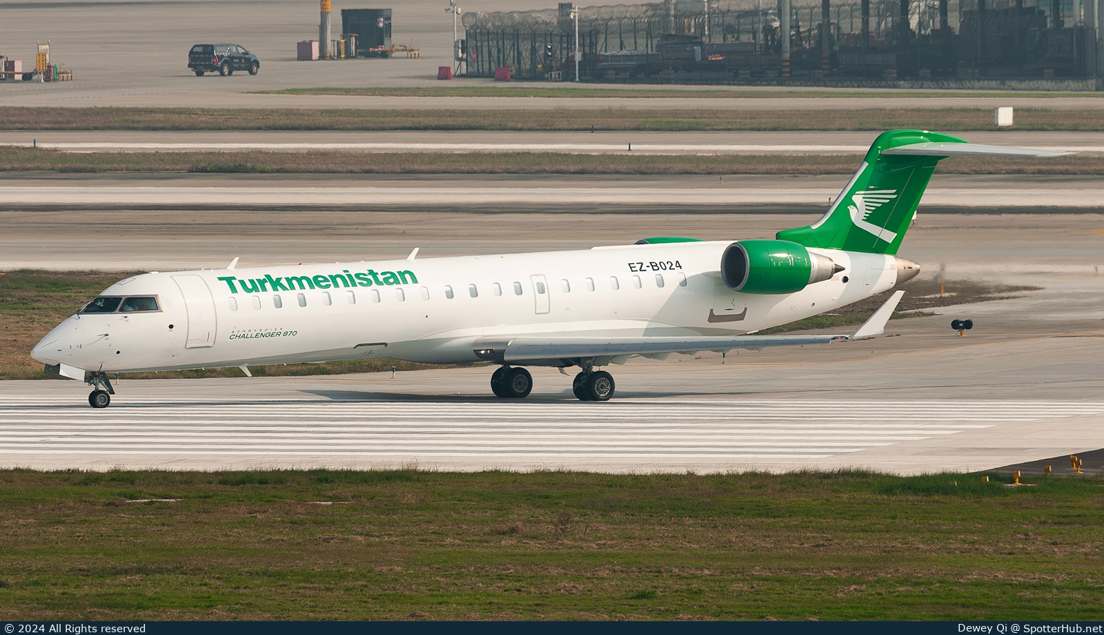Photo of EZ-B024 - Bombardier Challenger 870 operated by Government of Turkmenistan