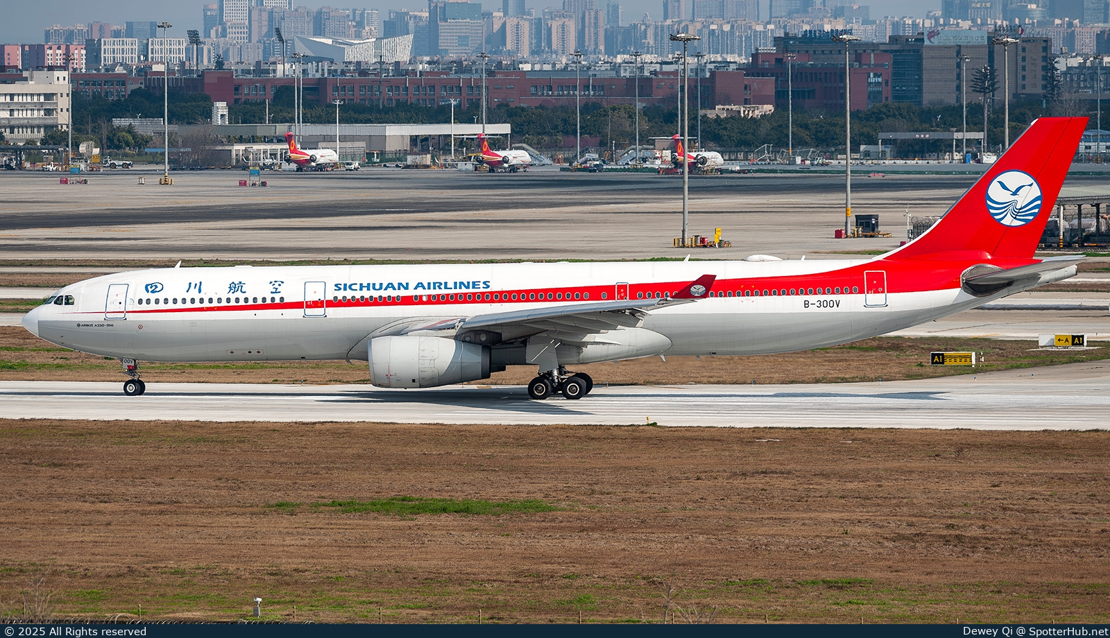 Photo of B-300V - Airbus A330-343 operated by Sichuan Airlines