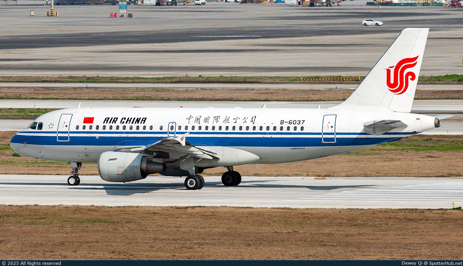 Photo of B-6037 - Airbus A319-115 operated by Air China