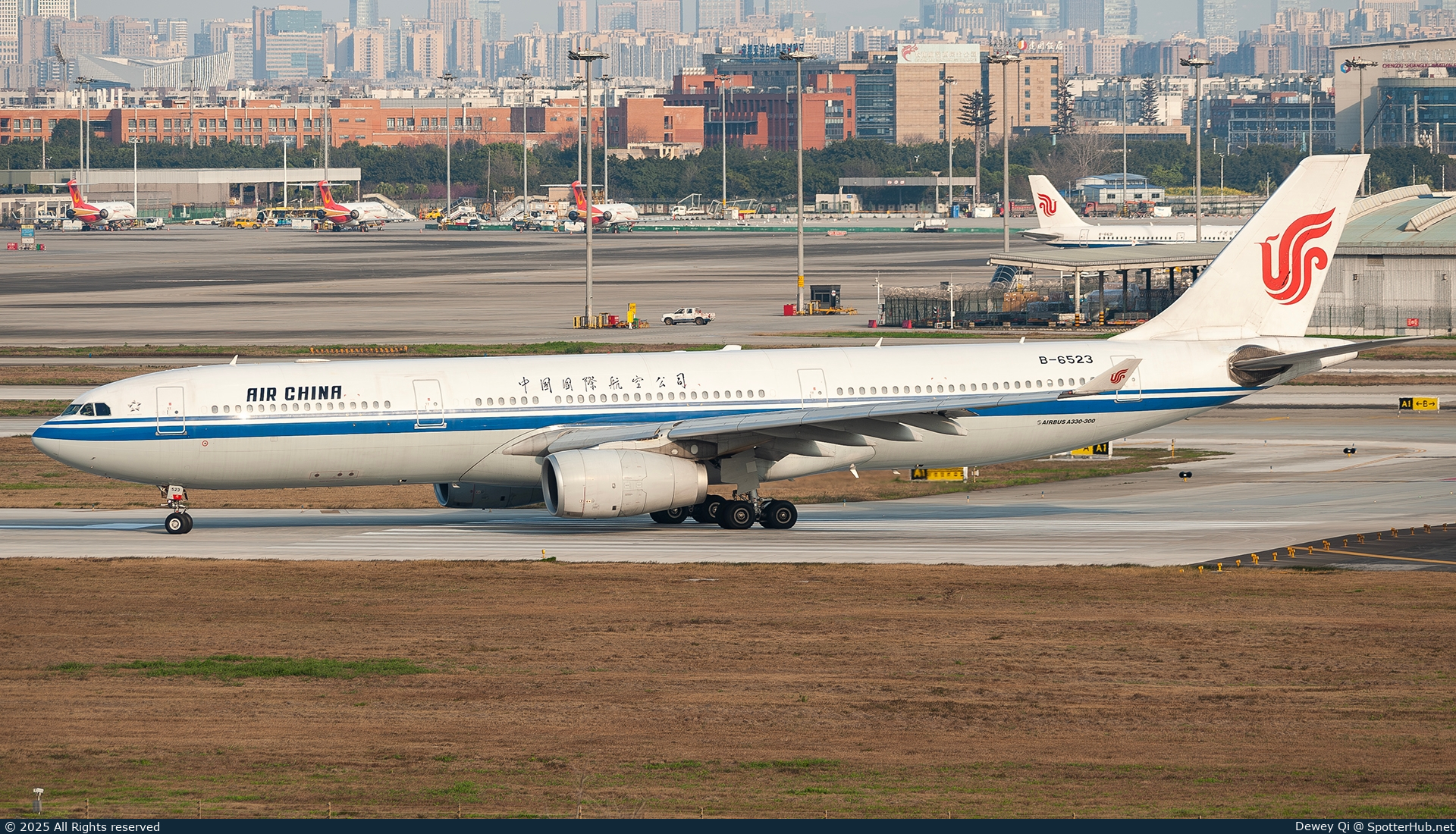 Photo of B-6523 - Airbus A330-343 operated by Air China