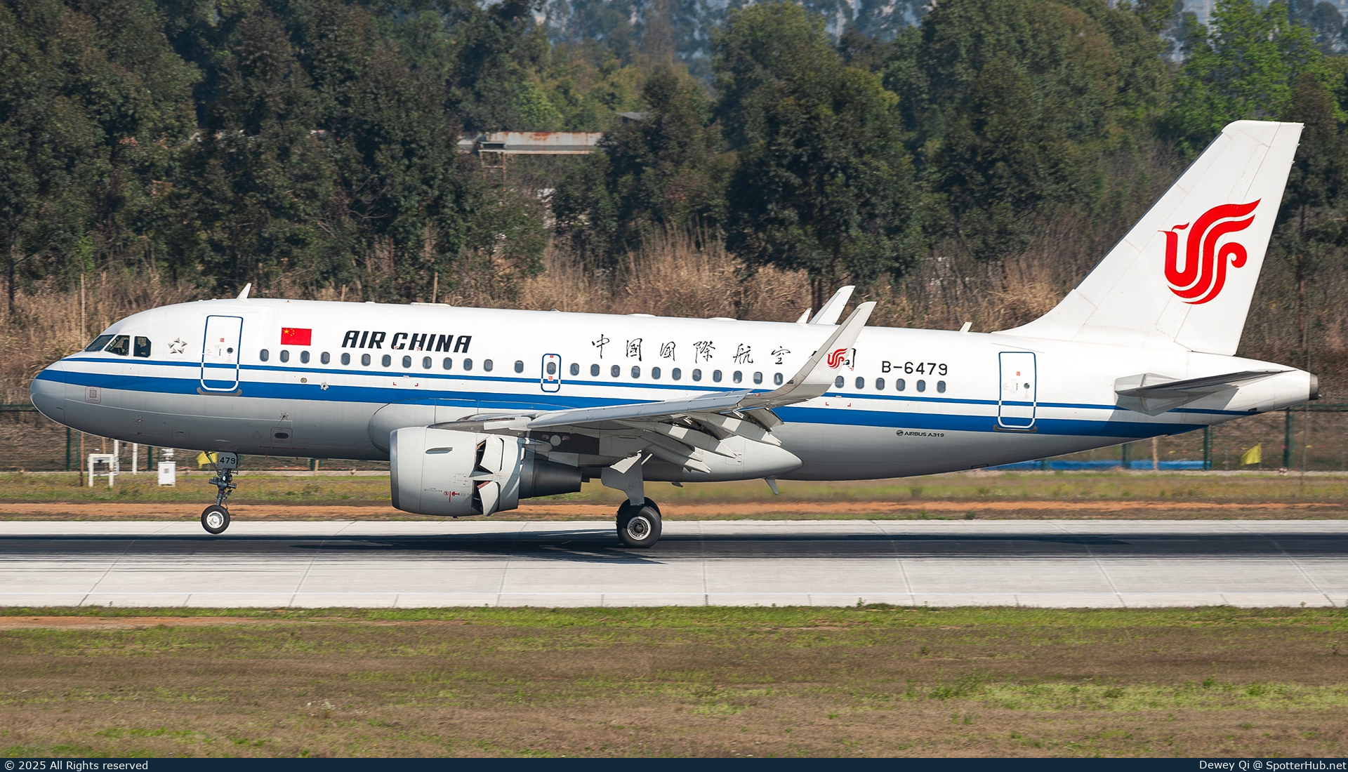 Photo of B-6479 - Airbus A319-115 operated by Air China