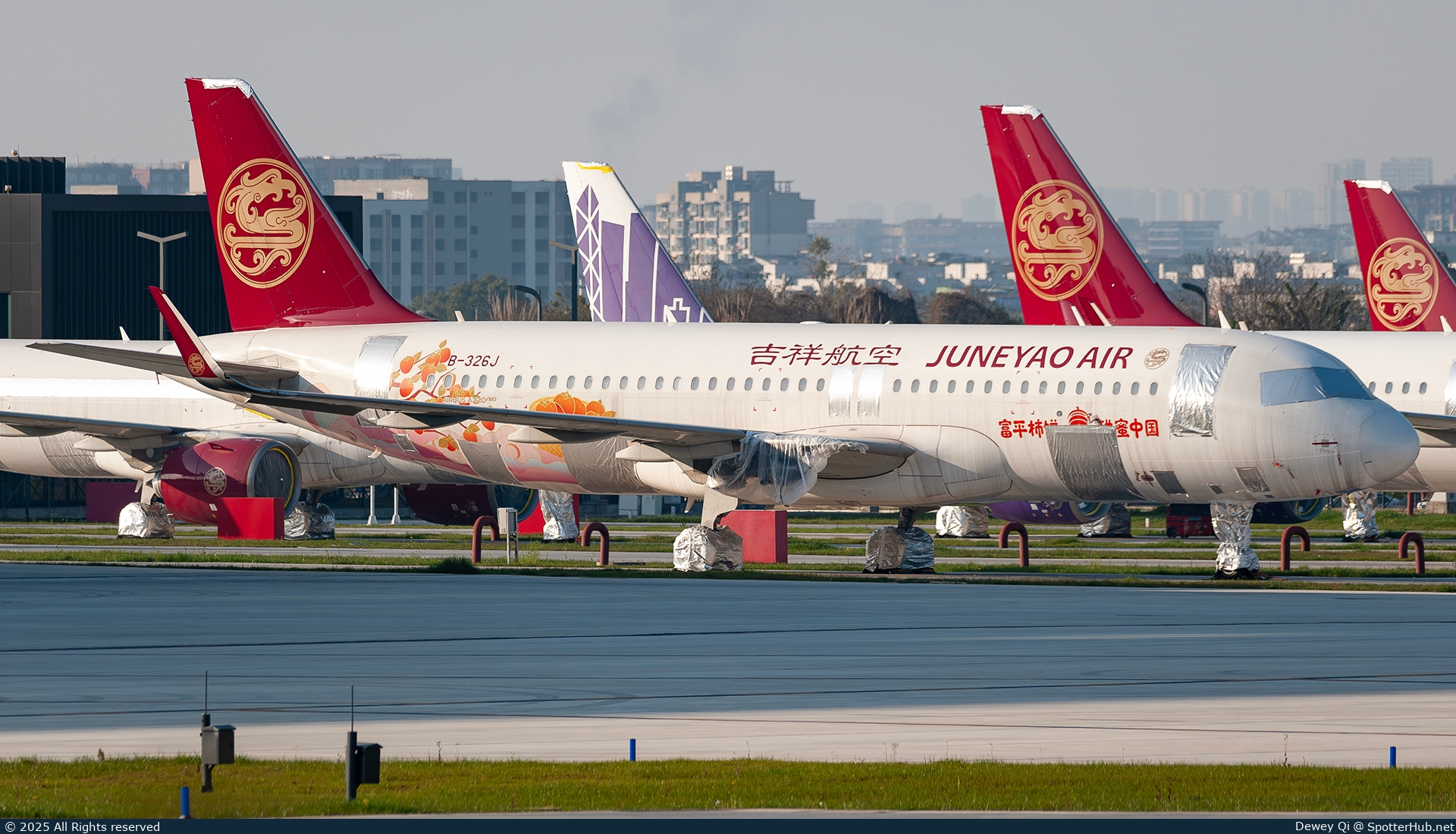 Photo of B-326J - Airbus A320-271N operated by Juneyao Air