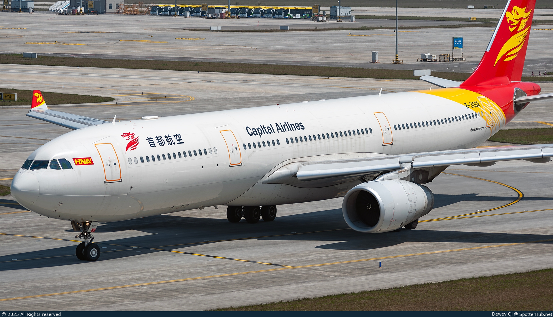 Photo of B-305R - Airbus A330-343 operated by Capital Airlines
