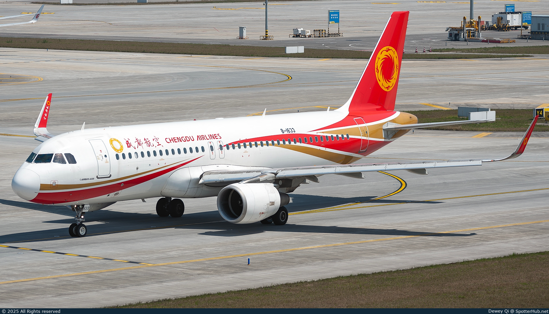 Photo of B-1633 - Airbus A320-214 operated by Chengdu Airlines