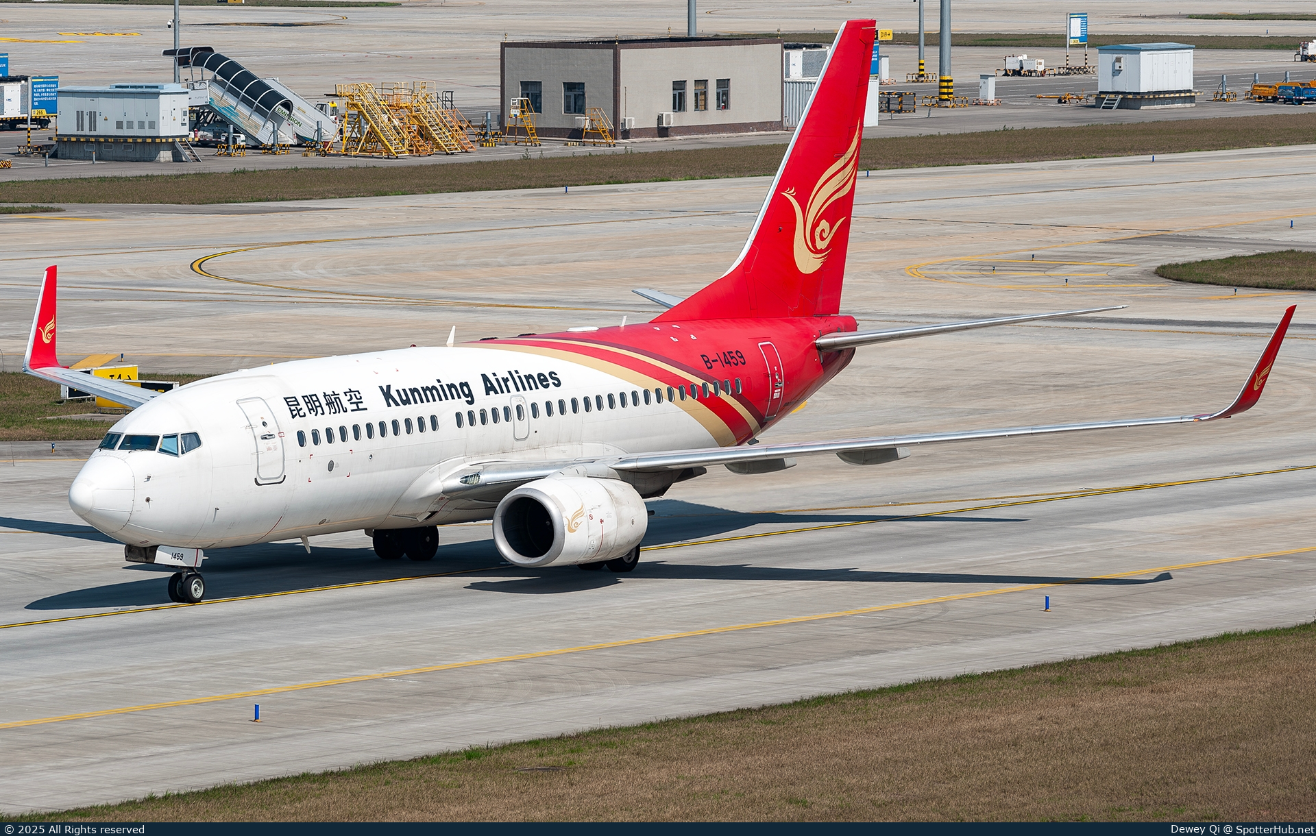 Photo of B-1459 - Boeing 737-7LY operated by Kunming Airlines