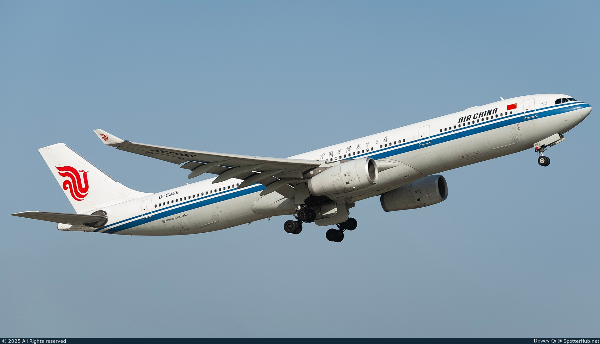 Photo of B-5956 - Airbus A330-343 operated by Air China