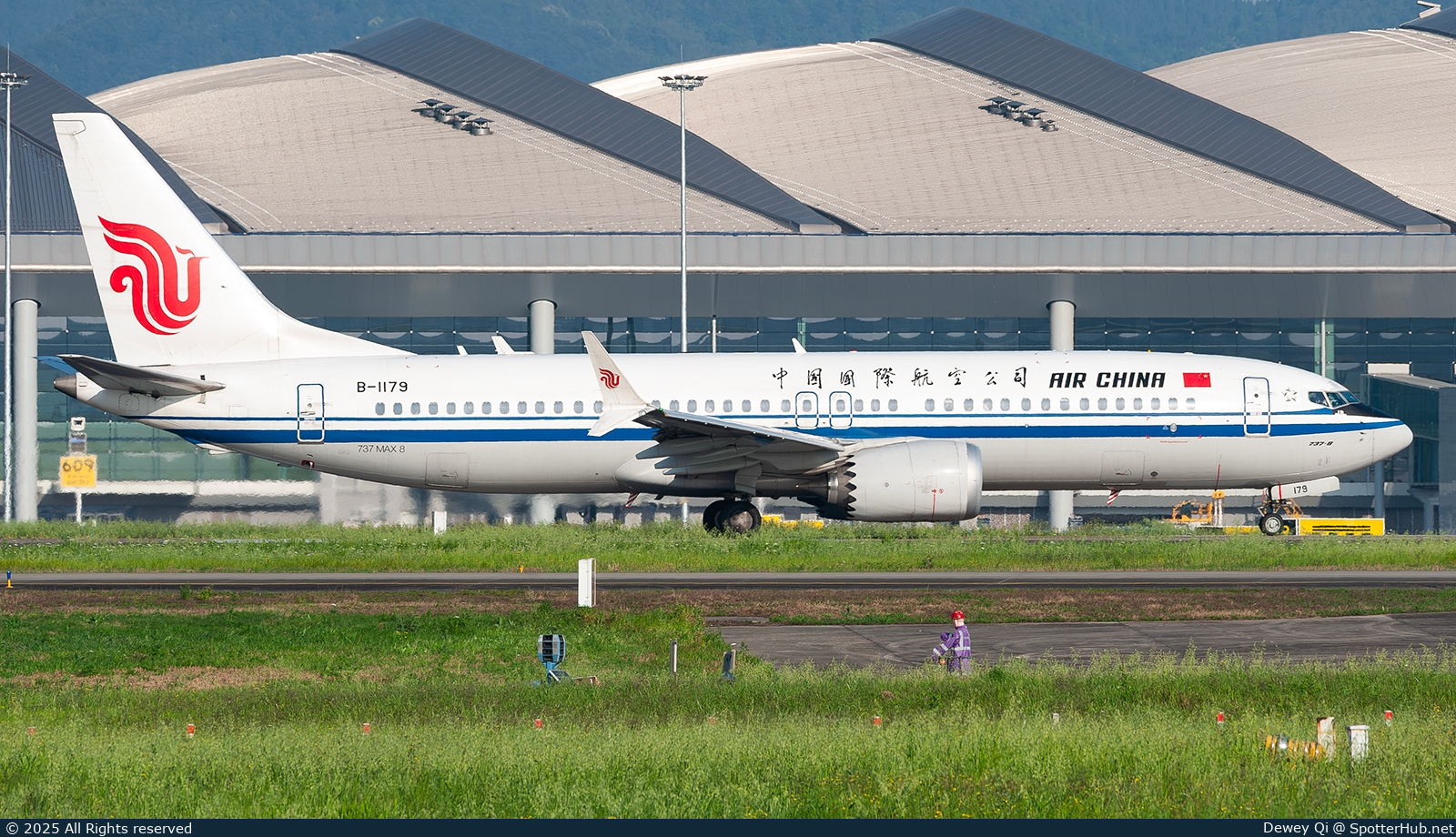 Photo of B-1179 - Boeing 737 MAX 8 operated by Air China