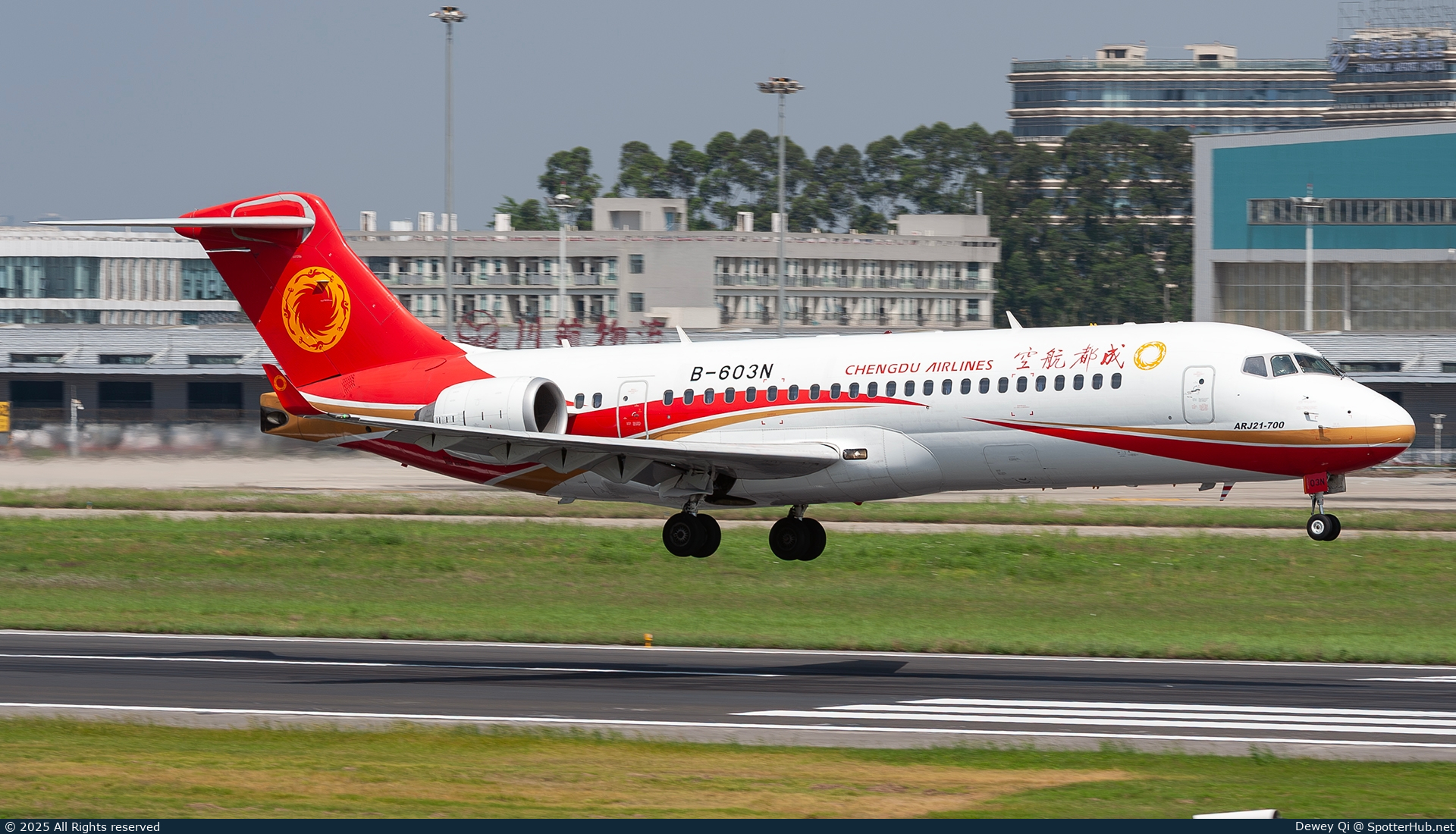 Photo of B-603N - COMAC C909 operated by Chengdu Airlines