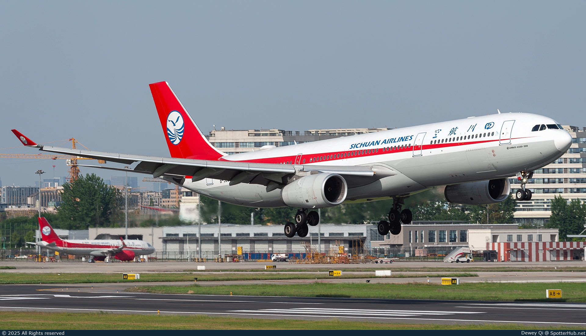 Photo of B-300V - Airbus A330-343 operated by Sichuan Airlines