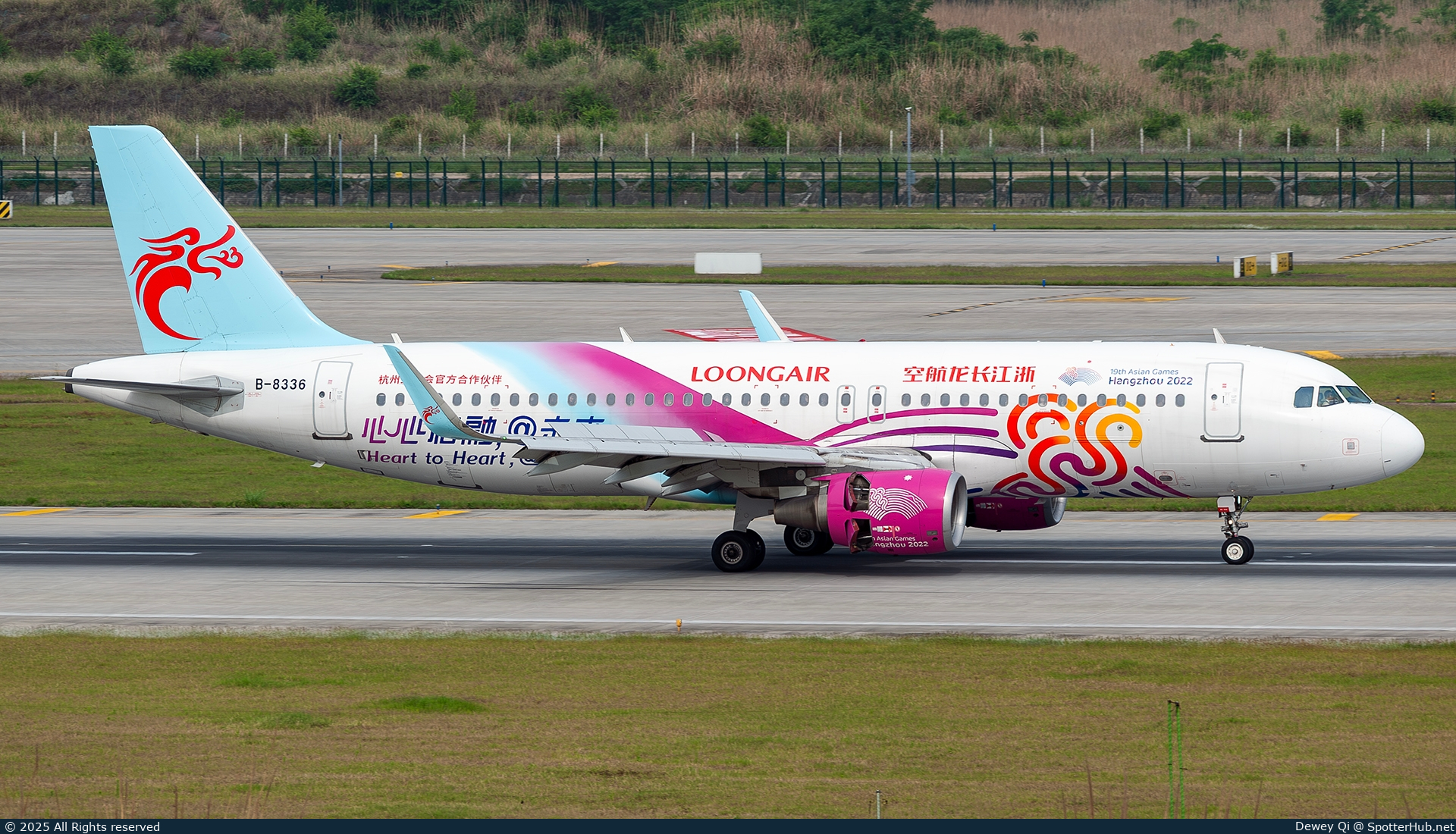 Photo of B-8336 - Airbus A320-214 operated by Loong Air