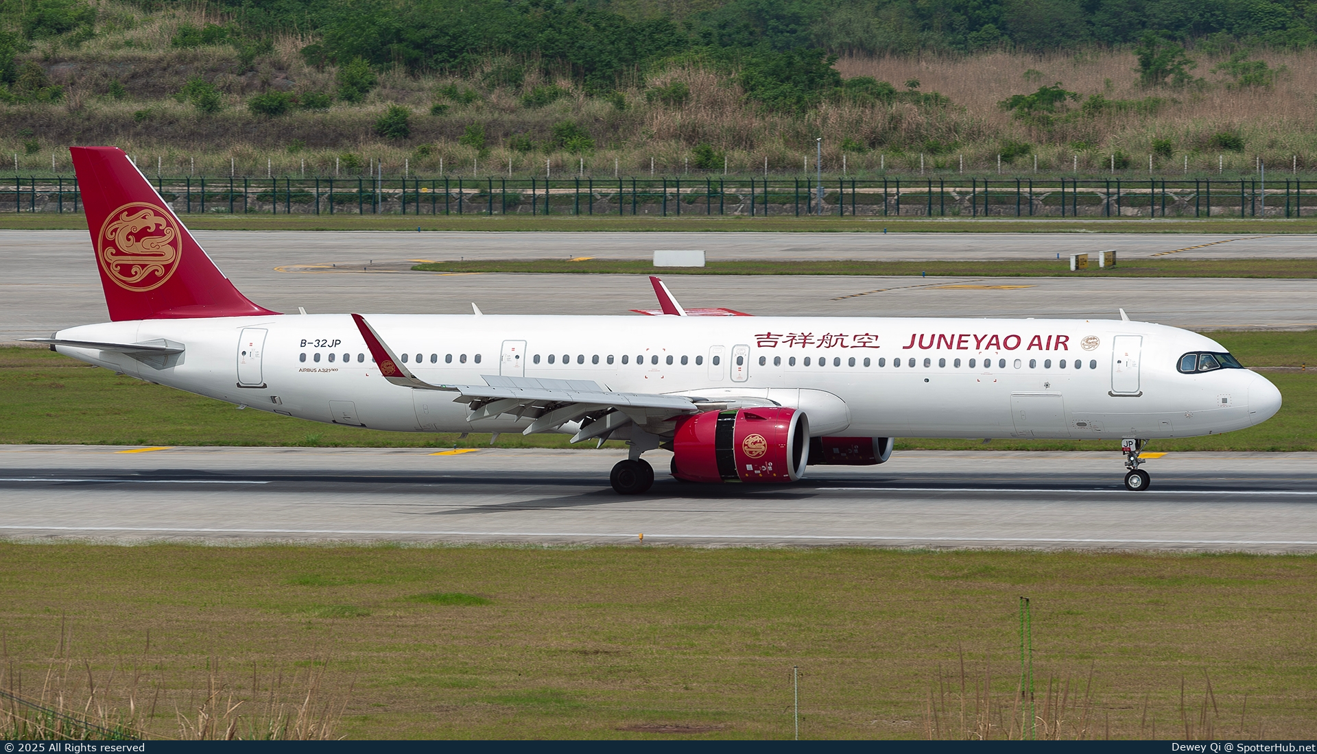 Photo of B-32JP - Airbus A321-271NX operated by Juneyao Air
