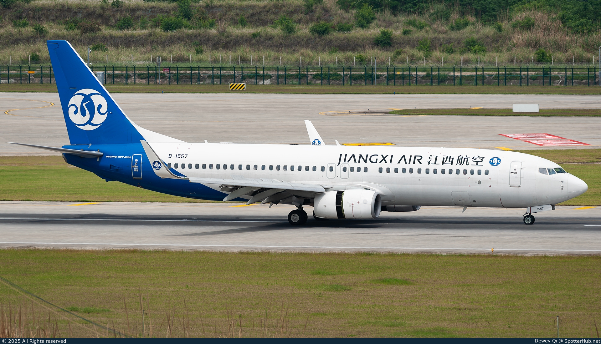 Photo of B-1557 - Boeing 737-85C operated by Jiangxi Air