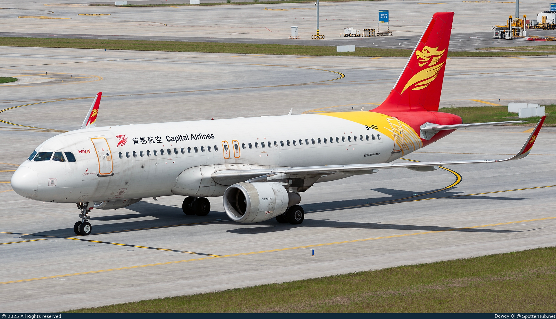Photo of B-1811 - Airbus A320-214 operated by Capital Airlines