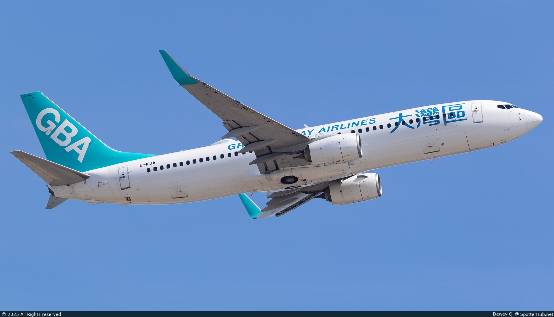 Photo of B-KJA - Boeing 737-8JP operated by Greater Bay Airlines