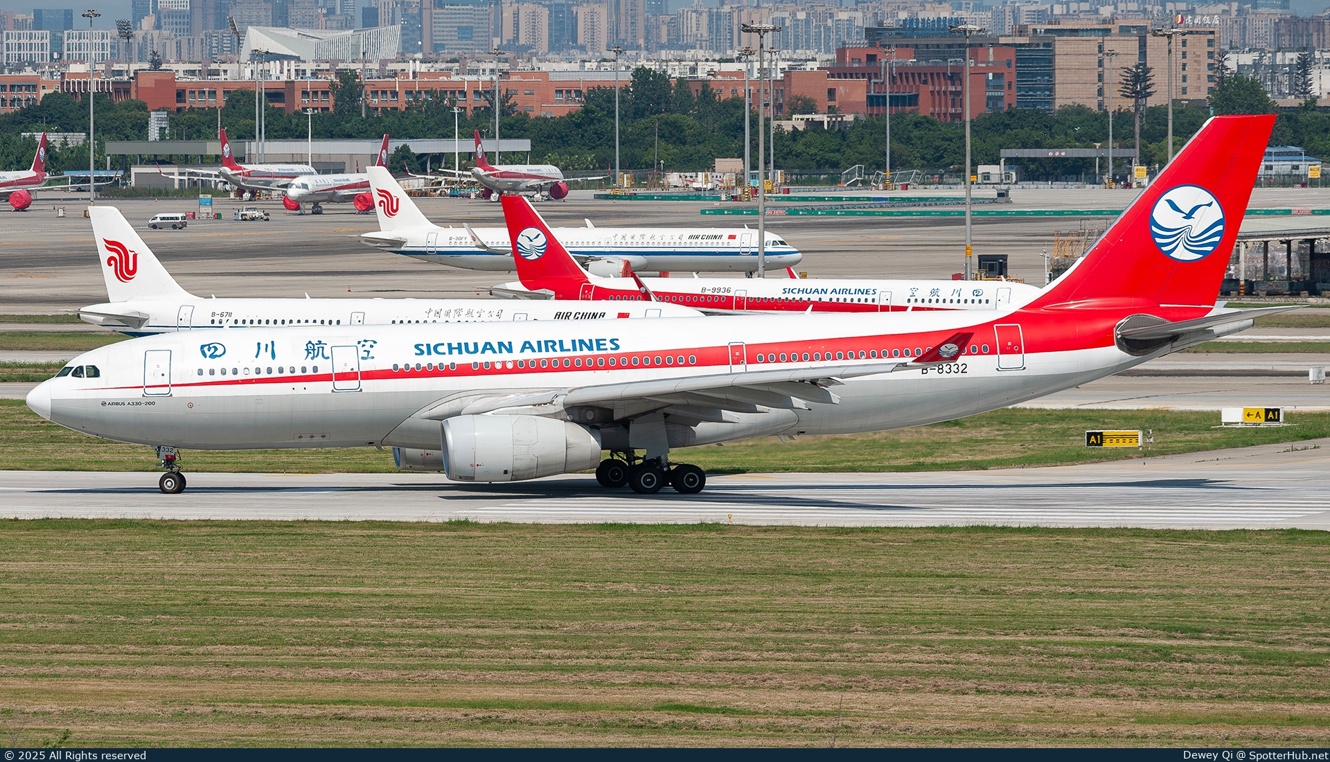 Photo of B-8332 - Airbus A330-243 operated by Sichuan Airlines