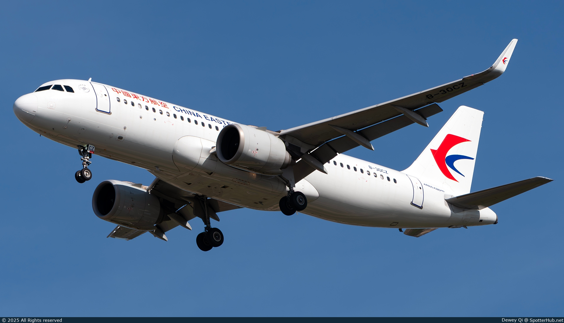 Photo of B-30CZ - Airbus A320-251N operated by China Eastern Airlines