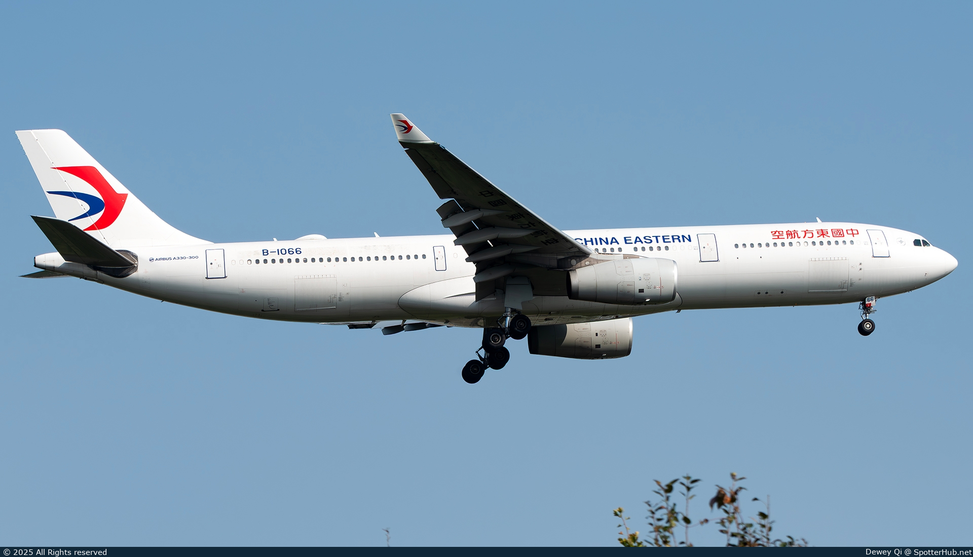 Photo of B-1066 - Airbus A330-343 operated by China Eastern Airlines