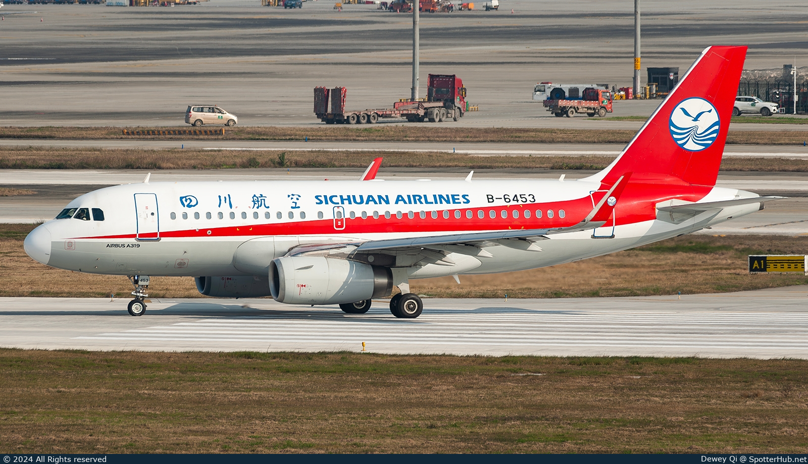 Photo of B-6453 - Airbus A319-133 operated by Sichuan Airlines