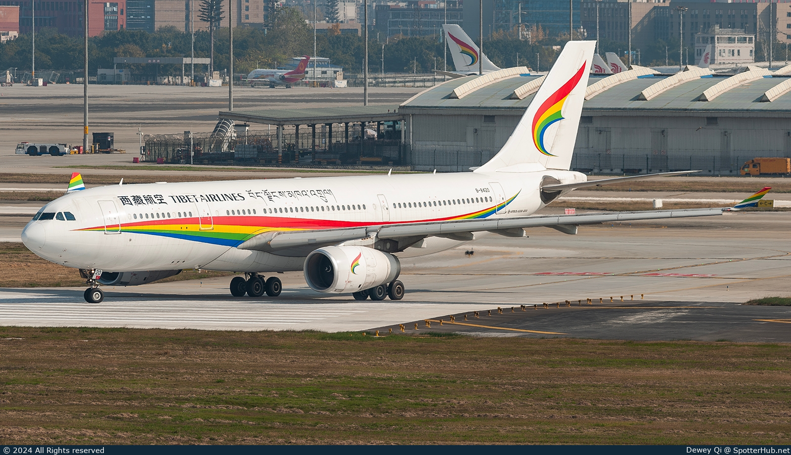 Photo of B-8420 - Airbus A330-243 operated by Tibet Airlines