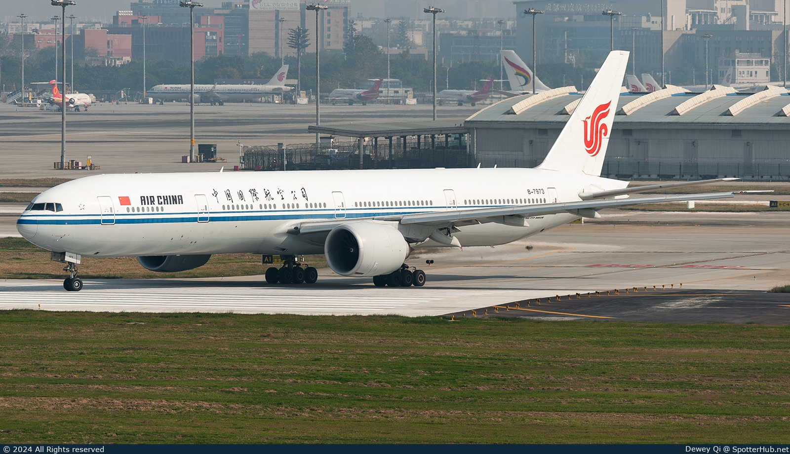 Photo of B-7973 - Boeing 777-39L(ER) operated by Air China