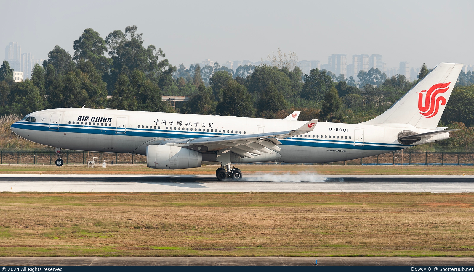 Photo of B-6081 - Airbus A330-243 operated by Air China