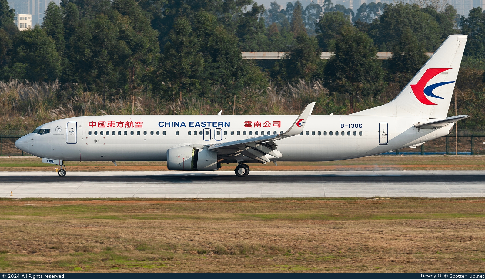 Photo of B-1306 - Boeing 737-89P operated by China Eastern Airlines