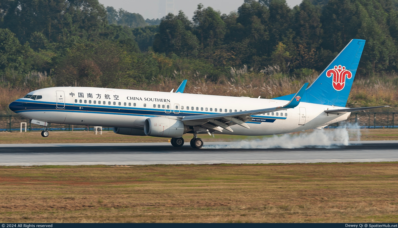 Photo of B-1286 - Boeing 737-81B operated by China Southern Airlines