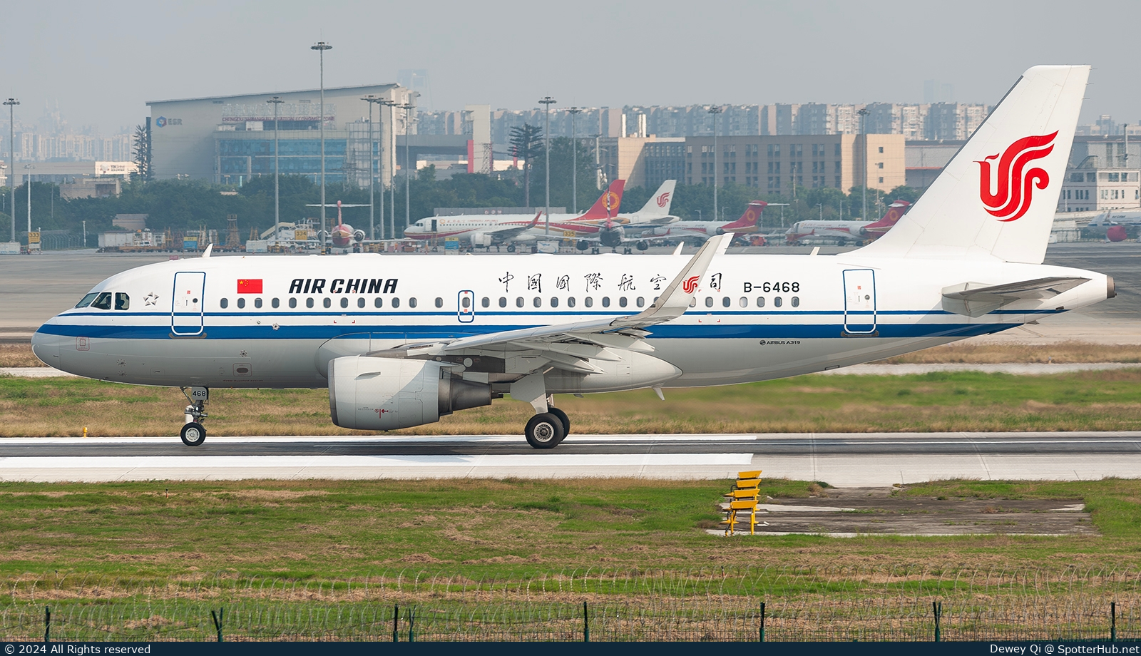 Photo of B-6468 - Airbus A319-115 operated by Air China