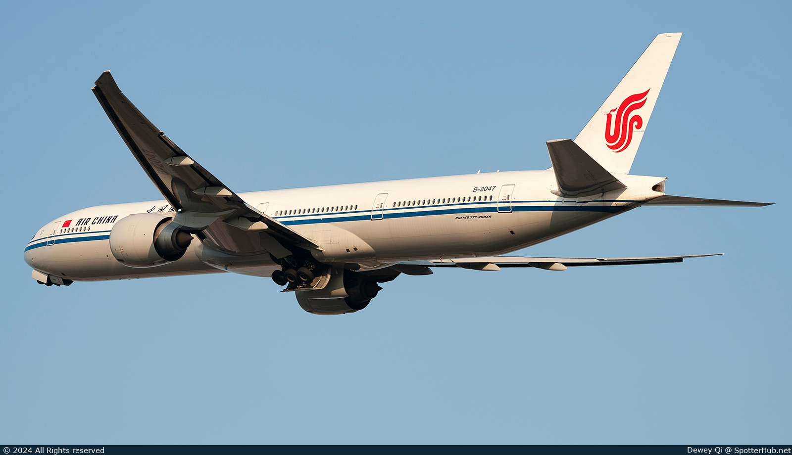 Photo of B-2047 - Boeing 777-39L(ER) operated by Air China