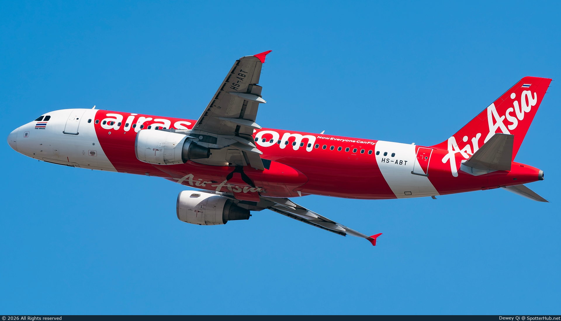 Photo of HS-ABT - Airbus A320-216 operated by Thai AirAsia