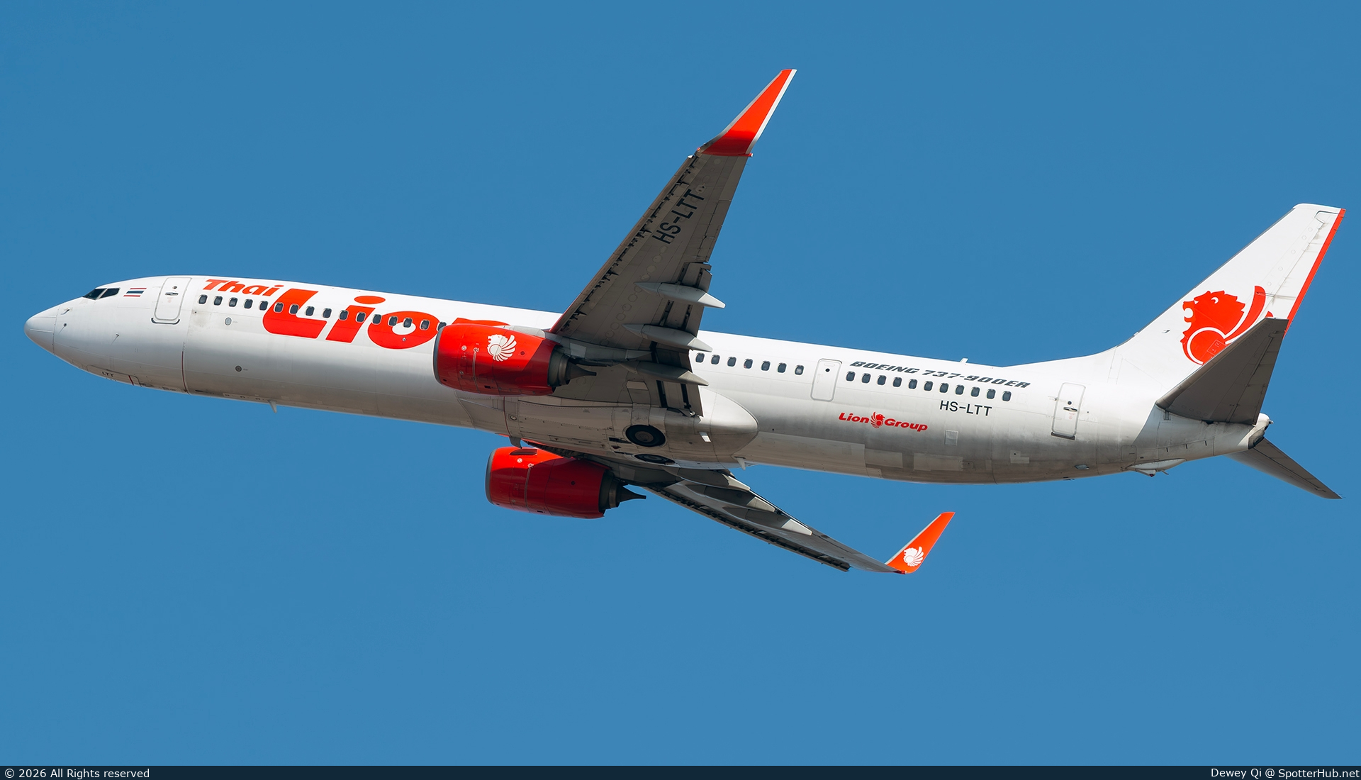 Photo of HS-LTT - Boeing 737-9GP(ER) operated by Thai Lion Air