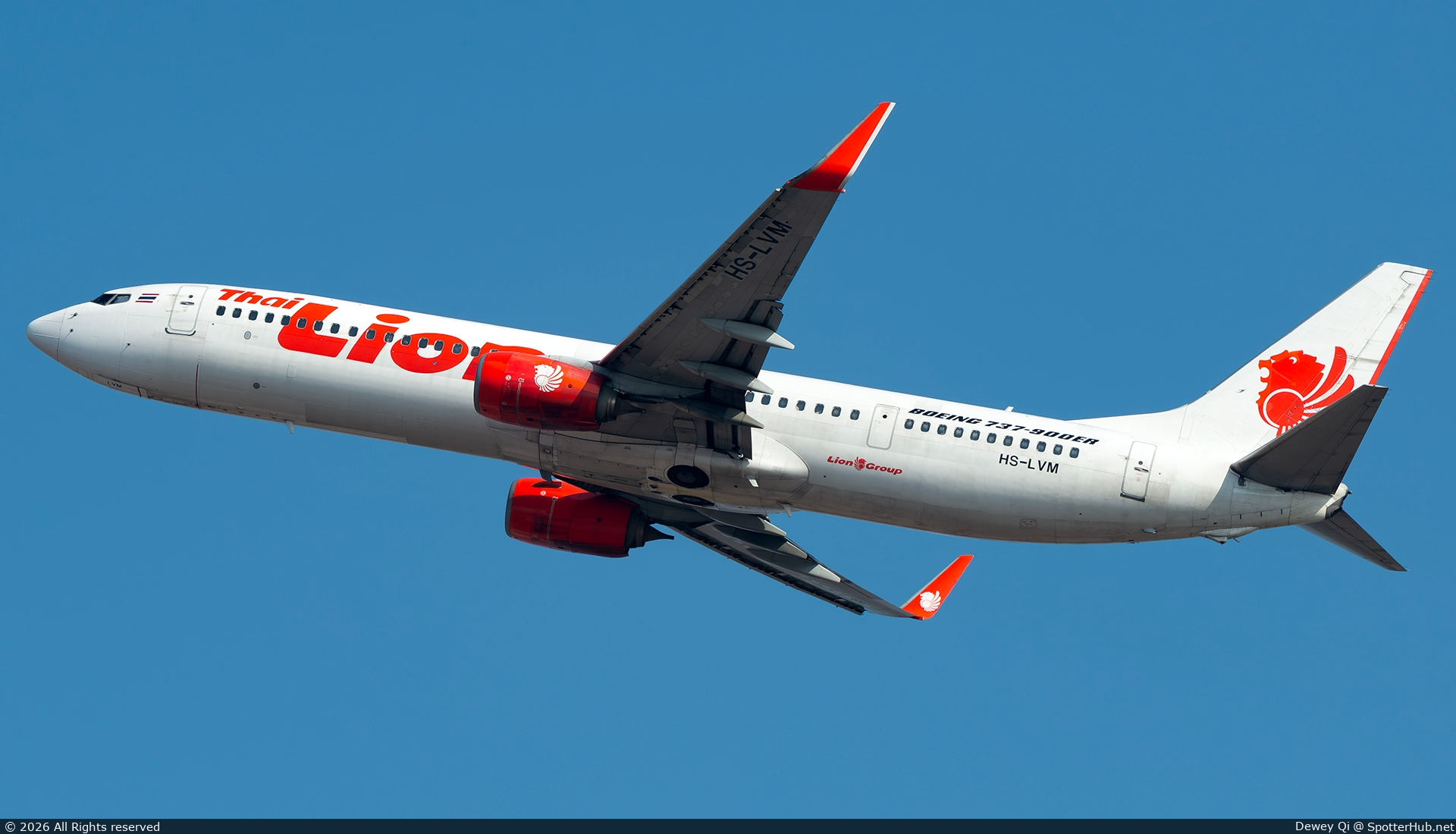 Photo of HS-LVM - Boeing 737-9GP(ER) operated by Thai Lion Air