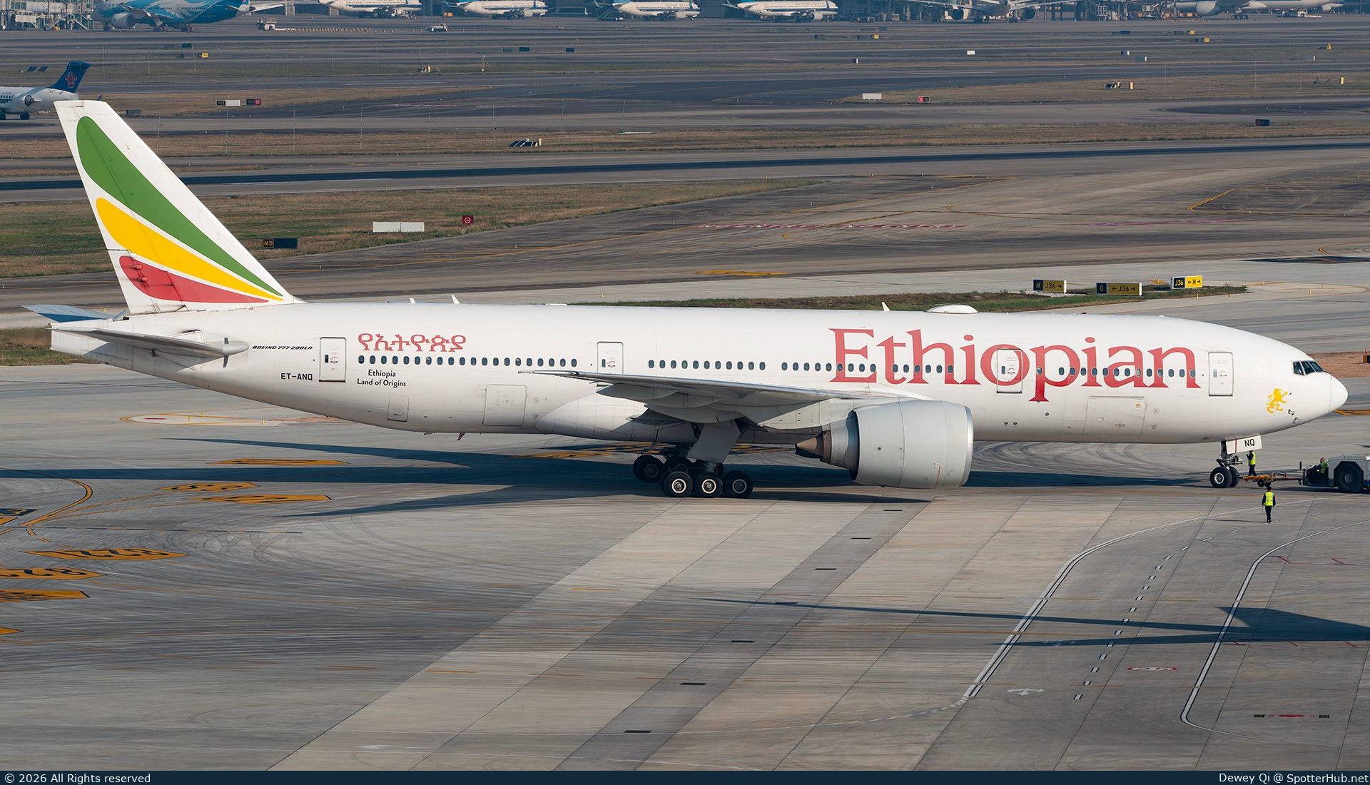 Photo of ET-ANQ - Boeing 777-260(LR) operated by Ethiopian Airlines