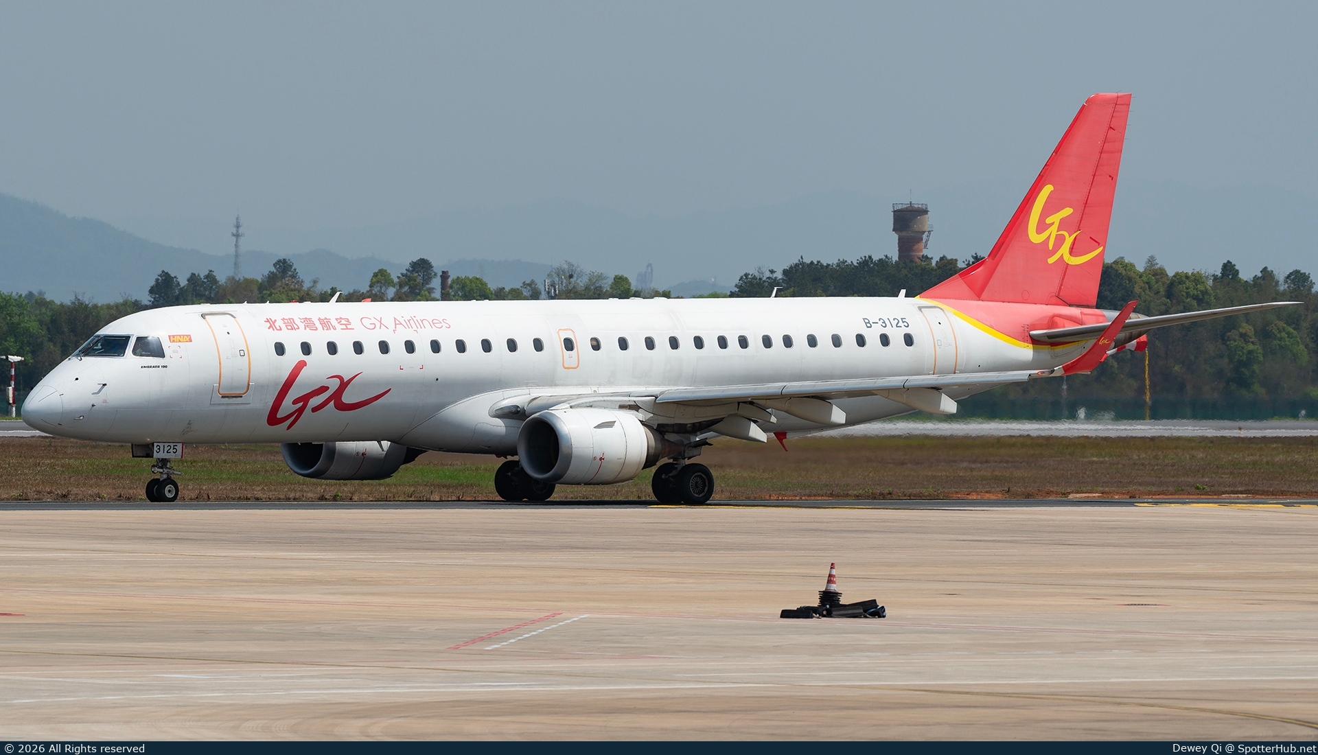 Photo of B-3125 - Embraer ERJ-190LR operated by GX Airlines
