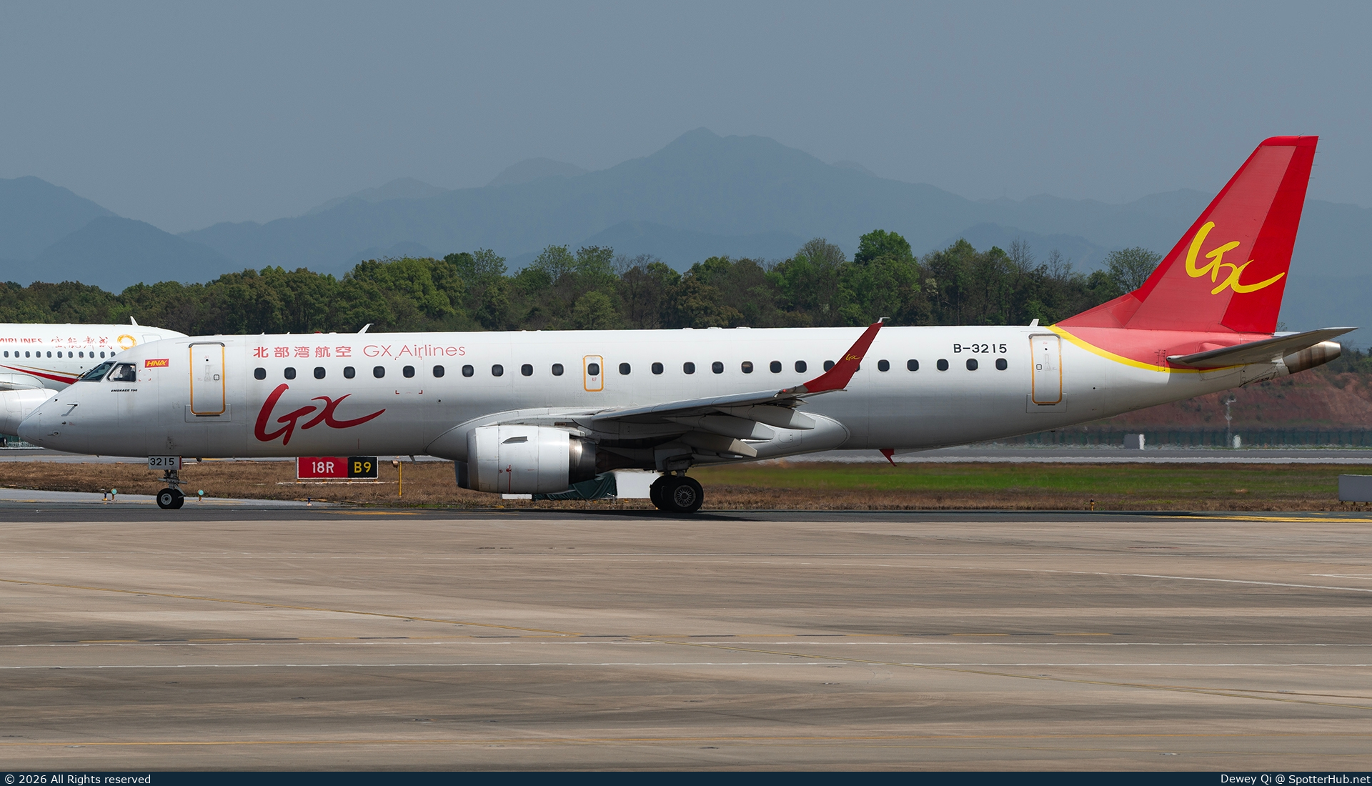 Photo of B-3215 - Embraer ERJ-190LR operated by GX Airlines