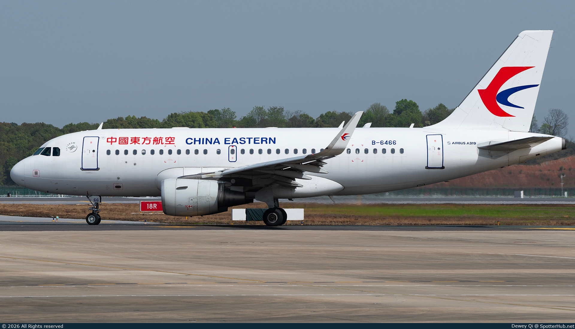 Photo of B-6466 - Airbus A319-115 operated by China Eastern Airlines
