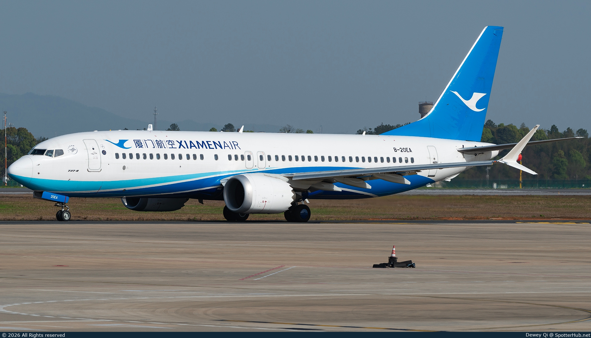 Photo of B-20EA - Boeing 737 MAX 8 operated by Xiamen Airlines