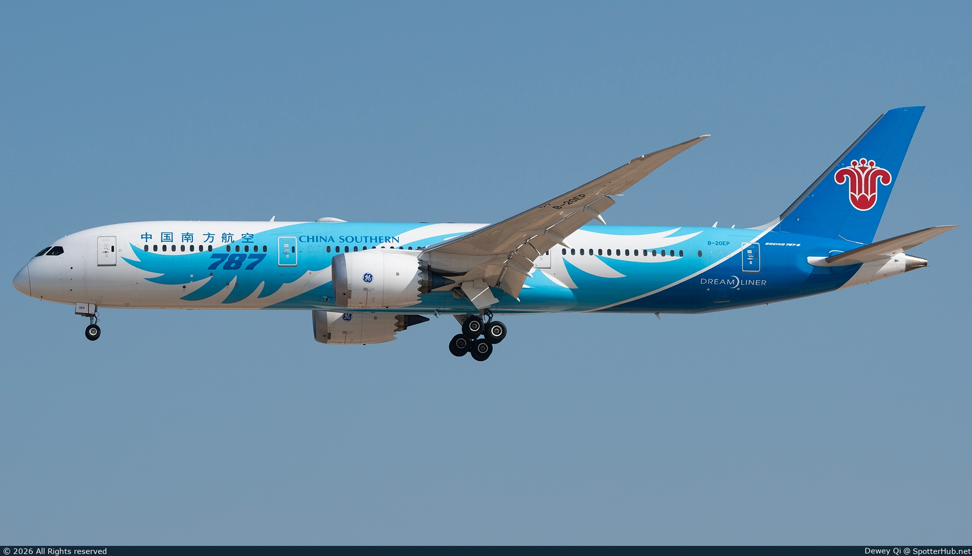 Photo of B-20EP - Boeing 787-9 Dreamliner operated by China Southern Airlines