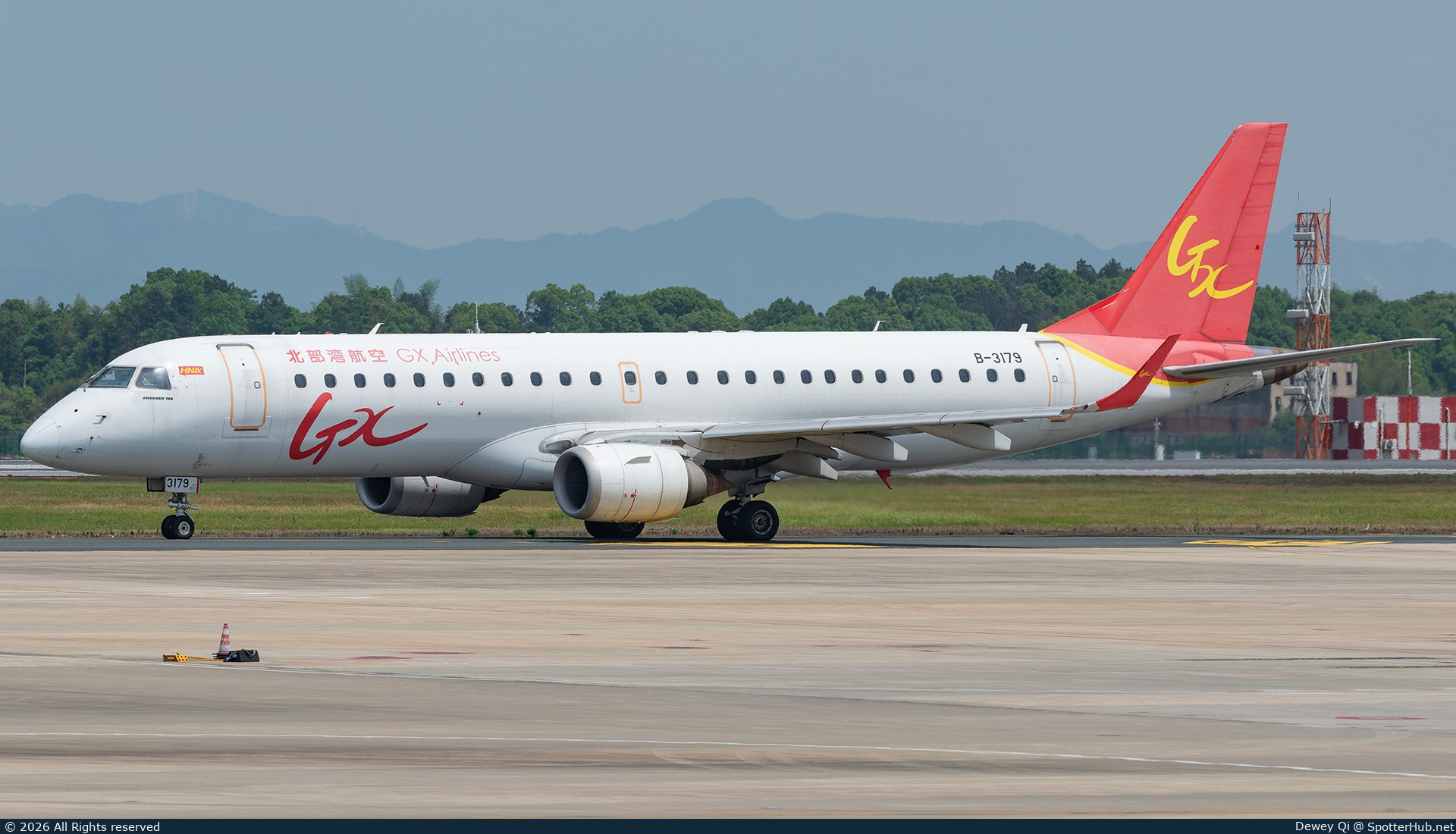 Photo of B-3179 - Embraer ERJ-190LR operated by GX Airlines